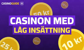 Casinos med Låg Insättning - Njut av Spel utan Att Tömma Plånboken